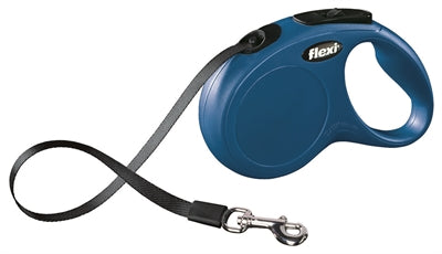 Flexi Retractable Lead Classic Tape Blue