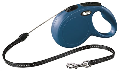 Flexi Retractable Lead Classic Cord Blue