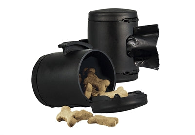Flexi Poop Bag / Snackbox Black