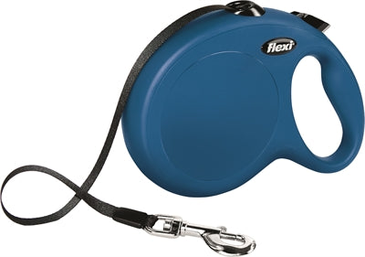 Flexi Retractable Lead Classic Tape Blue