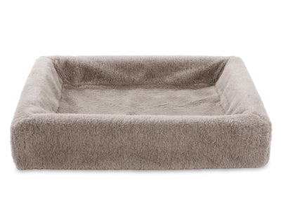 Bia Bed Fleece Cover Dog Bed Taupe