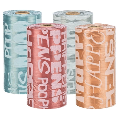 Trixie Poop Bags Medium Assorted 8X20 Pc