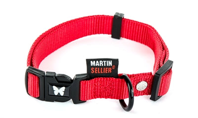 Martin Adjustable Nylon Collar Red
