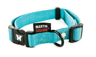 Martin Adjustable Nylon Collar Turquoise