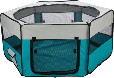 Trixie Pen Turquoise / Grey 130X130X55 Cm