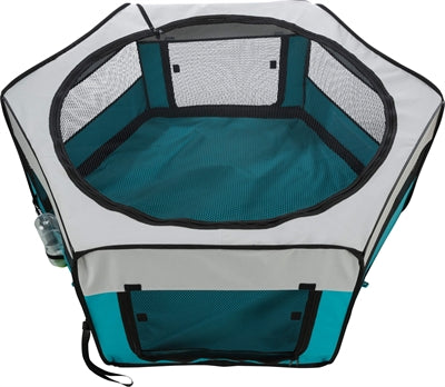 Trixie Pen Turquoise / Grey 130X130X55 Cm