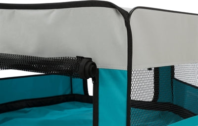 Trixie Pen Turquoise / Grey 130X130X55 Cm