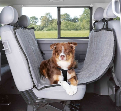 Trixie Car Dog Blanket 4-Seasons Black / Grey 160X145 Cm