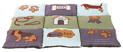Trixie Dog Cushion Patchwork Blue / Green 80X55X3 Cm