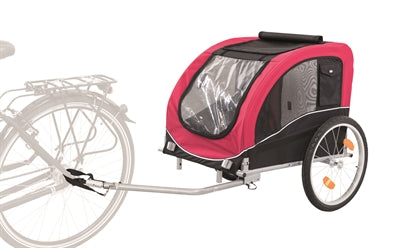 Trixie Dog Bike Trailer Black / Red