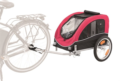 Trixie Dog Bike Trailer Black / Red