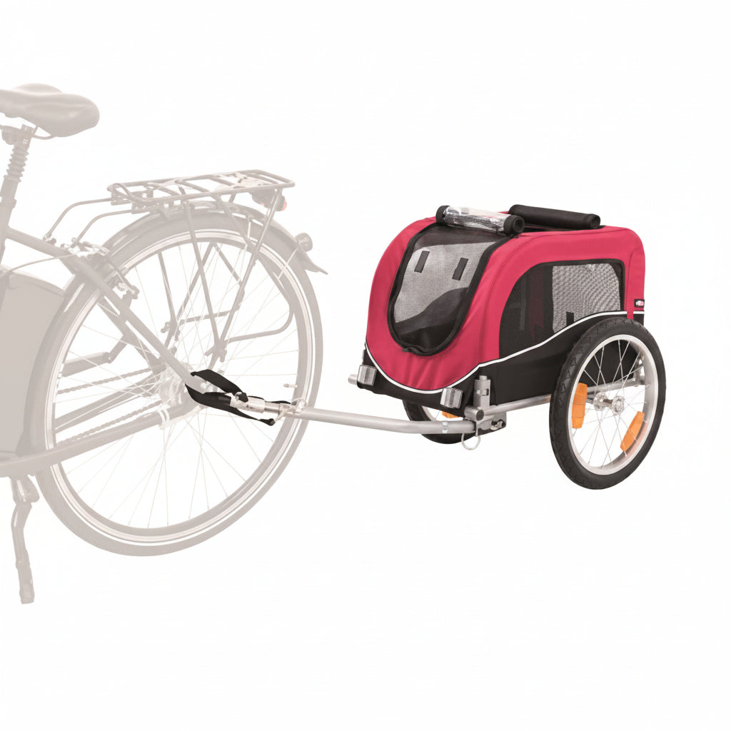 Trixie Dog Bike Trailer Black / Red