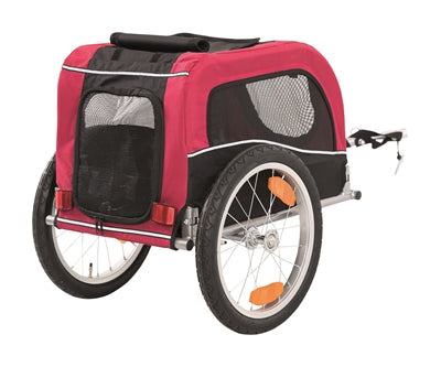 Trixie Dog Bike Trailer Black / Red