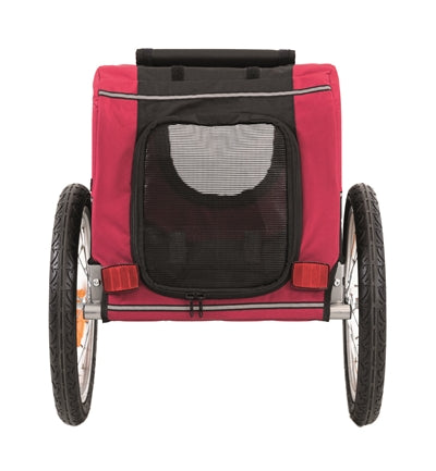 Trixie Dog Bike Trailer Black / Red