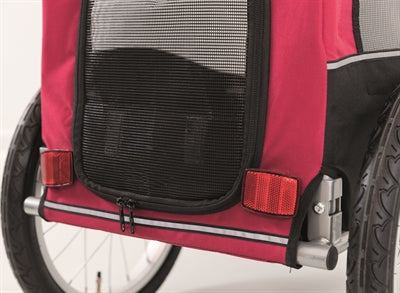 Trixie Dog Bike Trailer Black / Red
