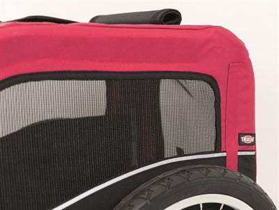 Trixie Dog Bike Trailer Black / Red