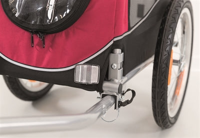 Trixie Dog Bike Trailer Black / Red