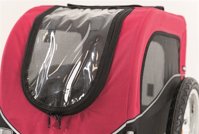Trixie Dog Bike Trailer Black / Red