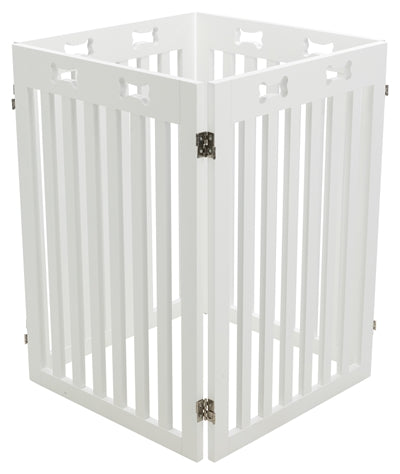 Trixie Dog Gate Safety Gate White 4 Panels 60-160X75 Cm