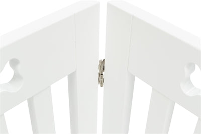 Trixie Dog Gate Safety Gate White 4 Panels 60-160X75 Cm