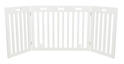 Trixie Dog Gate Barrier White 3 Panels 82-124X61 Cm