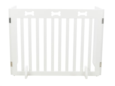 Trixie Dog Gate Barrier White 3 Panels 82-124X61 Cm