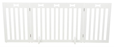 Trixie Dog Gate Barrier White 3 Panels 82-124X61 Cm