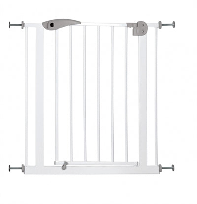 Trixie Dog Gate Safety Gate Metal White 75-85X76 Cm