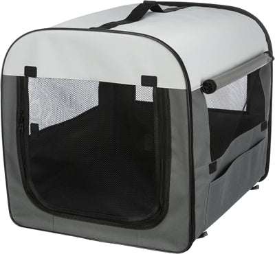 Trixie Travel Crate Grey