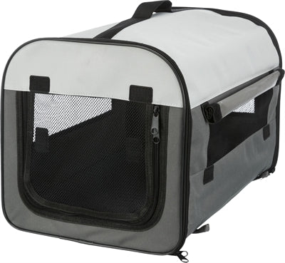 Trixie Travel Crate Grey