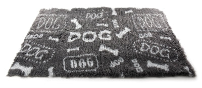 Martin Vetbed Dog Print Grey / White Recycled