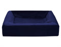 Bia Bed Royal Velvet Cover Dog Bed Navy