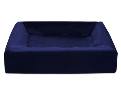 Bia Bed Royal Velvet Cover Dog Bed Navy