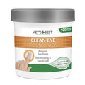 Vets Best Clean Eye Round Pads 100 Pc