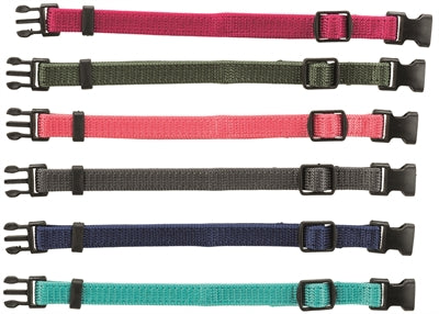Trixie Puppy Collar Set Fuchsia/Graphite/Indigo/Forest Green/Coral 17-25 Cm 6 Pc