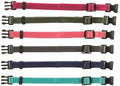 Trixie Puppy Collar Set Fuchsia/Graphite/Indigo/Forest Green/Coral 17-25 Cm 6 Pc