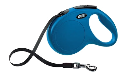 Flexi Retractable Lead Classic Tape Blue