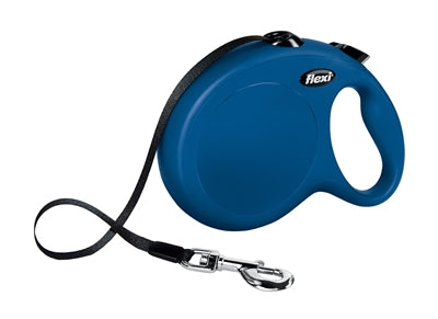 Flexi Retractable Lead Classic Tape Blue