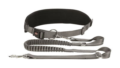 Trixie Jogging Lead Grey 75-120 Cm
