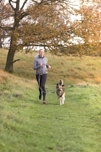 Trixie Jogging Lead Grey 75-120 Cm