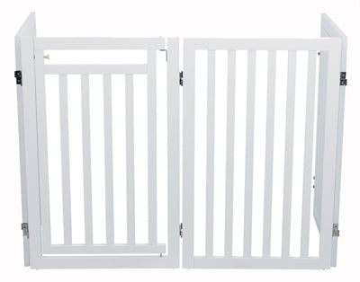 Trixie Dog Gate With Door White 60-160 X 81 Cm