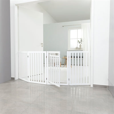 Trixie Dog Gate With Door White 60-160 X 81 Cm