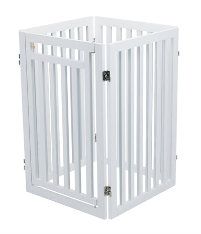 Trixie Dog Gate With Door White 60-160 X 81 Cm