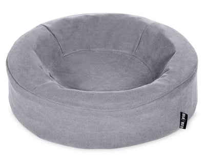 Bia Bed Cotton Cover Dog Bed Grey