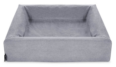 Bia Bed Cotton Cover Dog Bed Grey