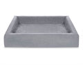 Bia Bed Cotton Cover Dog Bed Grey