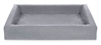 Bia Bed Cotton Cover Dog Bed Grey