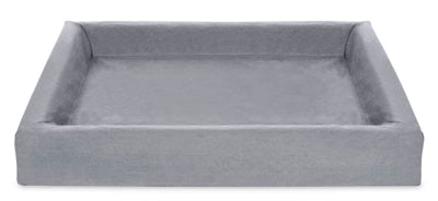 Bia Bed Cotton Cover Dog Bed Grey