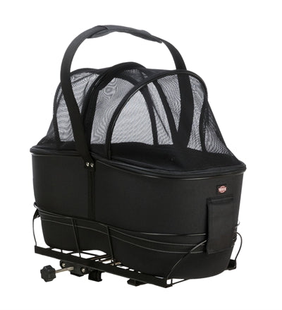 Trixie Bike Basket Rear Carrier Wide Black 60X29X49 Cm
