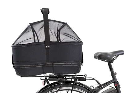 Trixie Bike Basket Rear Carrier Wide Black 60X29X49 Cm